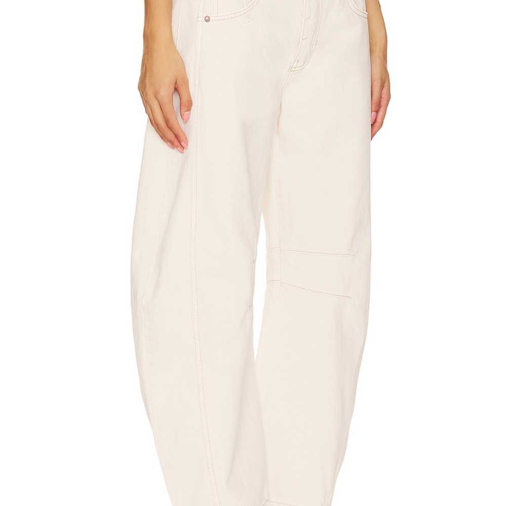 Free People Barrel Jeans